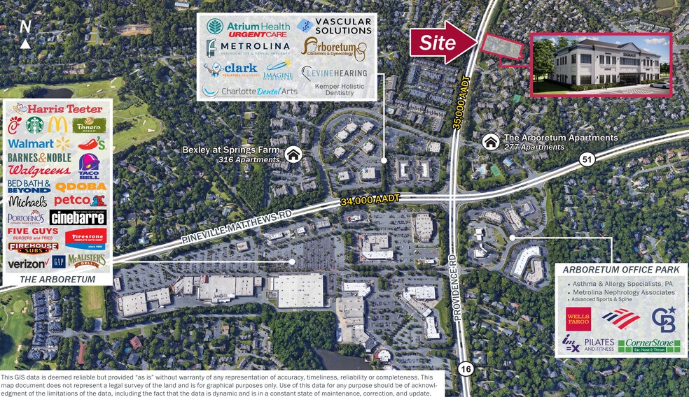 7509 Providence Rd, Charlotte, NC à louer - Photo de l’immeuble – Image 3 sur 5