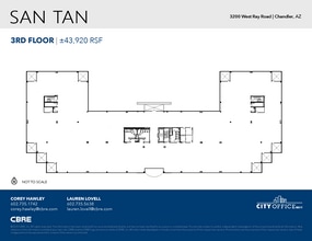 3200 W Ray Rd, Chandler, AZ à louer Plan d’étage– Image 2 sur 2
