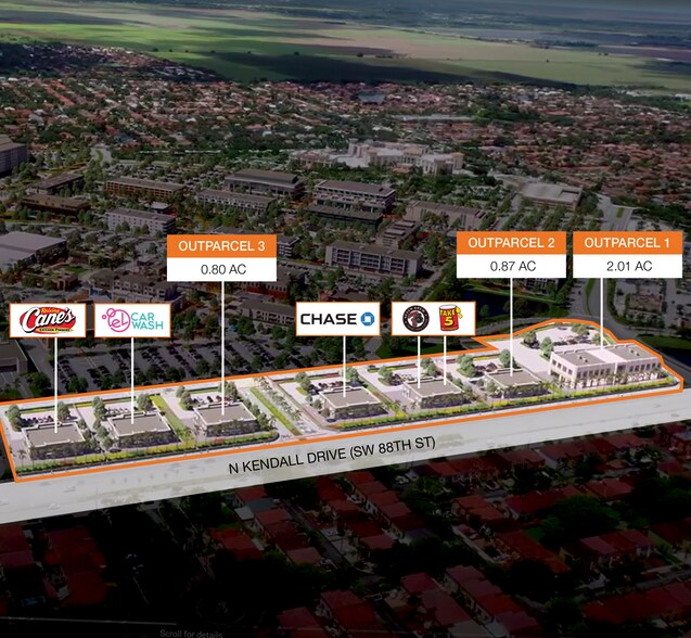 16000 N Kendall Drive, Miami, FL à louer - Aérien – Image 2 sur 3