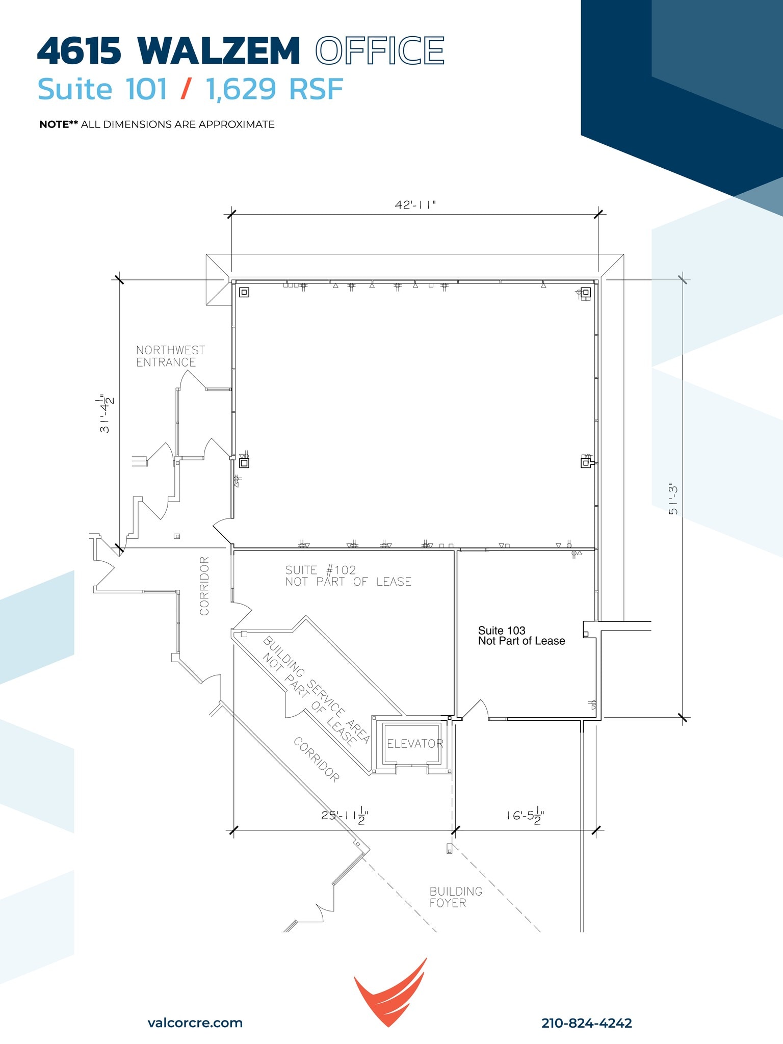 4615 Walzem Rd, San Antonio, TX à louer Plan de site– Image 1 sur 1