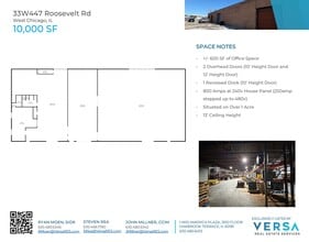 33W447 Roosevelt Rd, West Chicago, IL à louer Plan d’étage– Image 1 sur 1