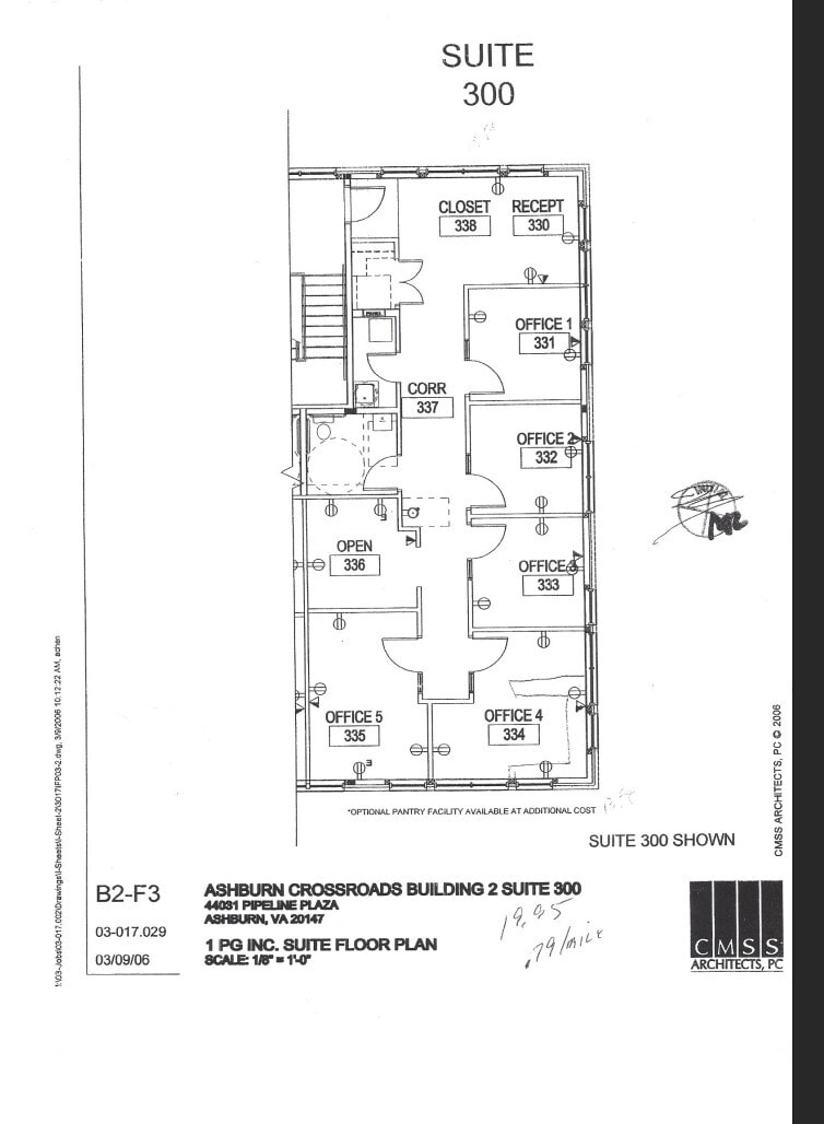 44031 Pipeline Plz, Ashburn, VA à louer Plan d’étage– Image 1 sur 1