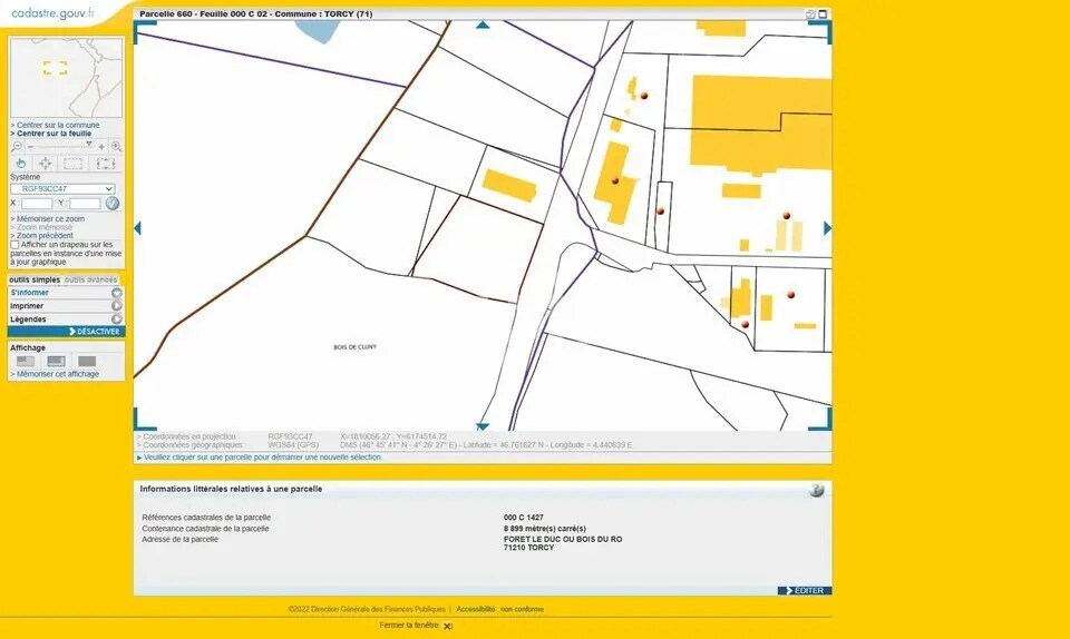 Terrain dans Torcy à vendre - Photo de l’immeuble – Image 2 sur 7