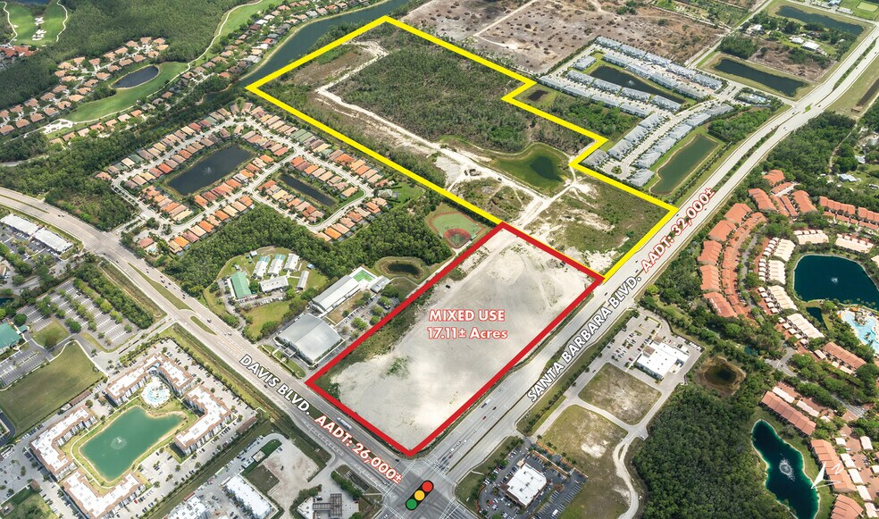 4886 Santa Barbara Blvd., Naples, FL à vendre - Aérien – Image 3 sur 16