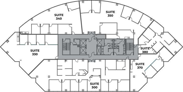 9255 Towne Centre Dr, San Diego, CA à louer Plan d’étage– Image 1 sur 6