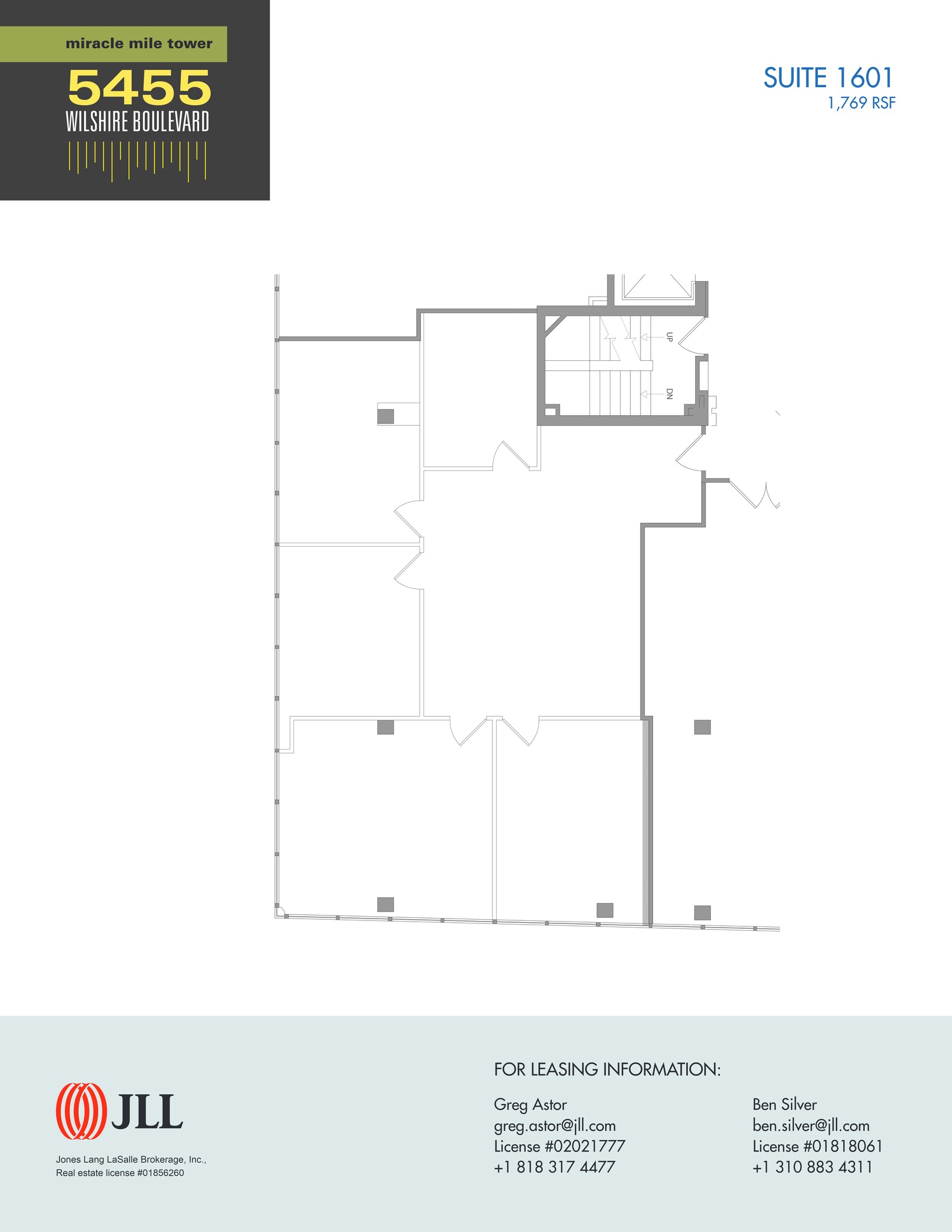 5455 Wilshire Blvd, Los Angeles, CA à louer Plan de site– Image 1 sur 1