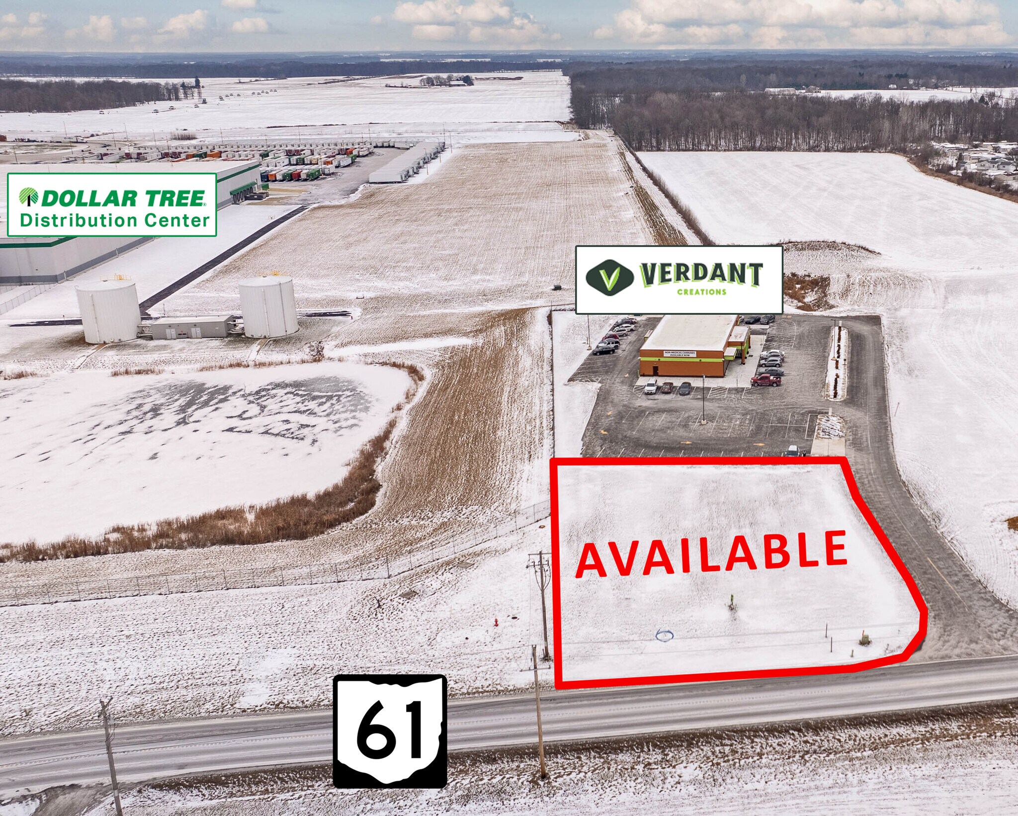 876 State Route 61, Marengo, OH à louer Aérien– Image 1 sur 4
