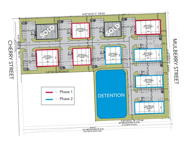 1623 S Cherry St, Tomball, TX à louer - Plan de site – Image 2 sur 8