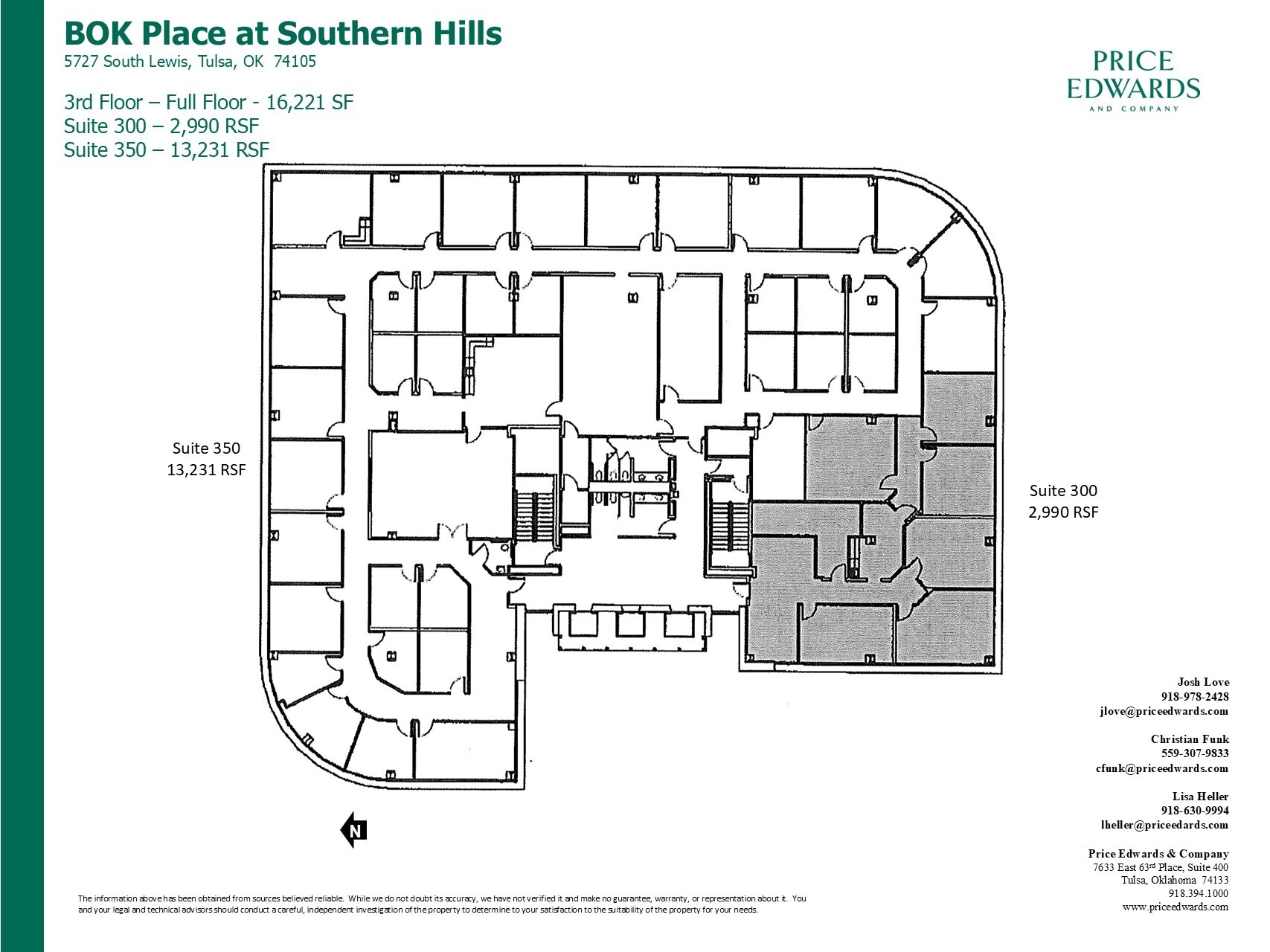 5727 S Lewis Ave, Tulsa, OK à louer Plan d’étage– Image 1 sur 1