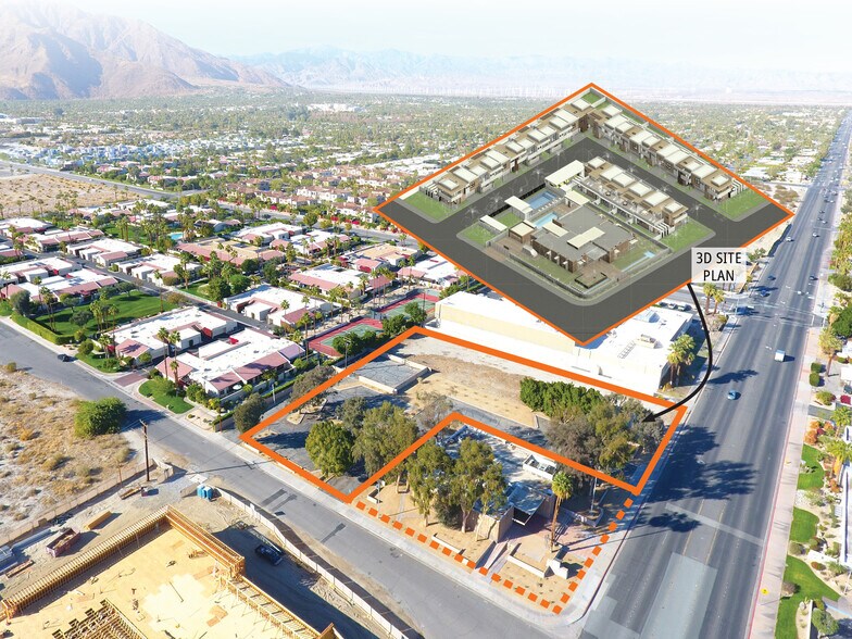 02 N Sunrise way, Palm Springs, CA à vendre - Aérien – Image 3 sur 10