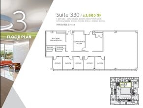 2105 S Bascom Ave, Campbell, CA à louer Plan d’étage– Image 1 sur 1