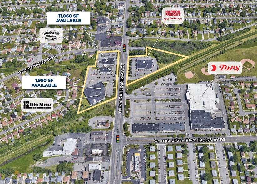 3901 Union Rd, Buffalo, NY à louer - Aérien – Image 2 sur 5