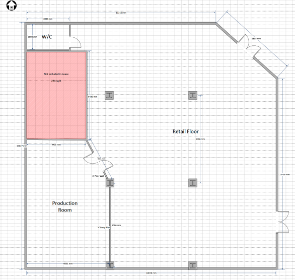 121 58th Ave SW, Calgary, AB à louer Plan d’étage– Image 1 sur 12