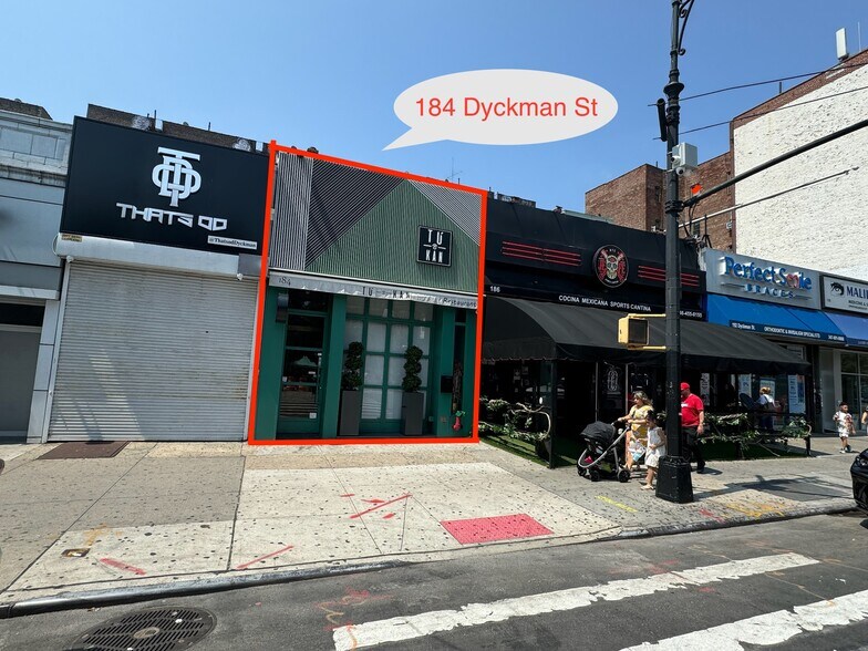 184-186 Dyckman St, New York, NY à louer - Photo de l’immeuble – Image 1 sur 9