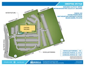 100 Baltimore Dr, Plains Township, PA à louer Plan de site– Image 2 sur 5