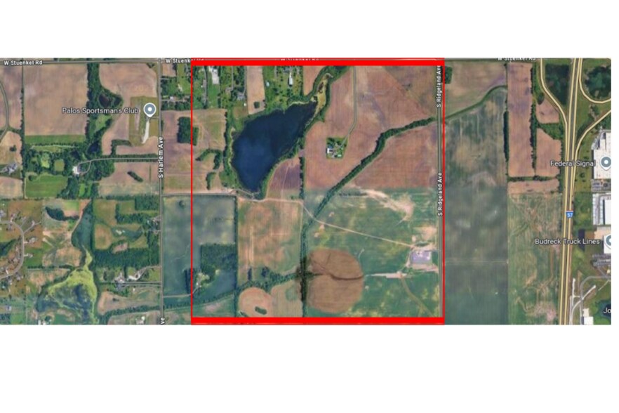 S Ridgeland Ave, Monee, IL à vendre - Aérien – Image 2 sur 2