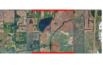 S Ridgeland Ave, Monee, IL - VUE AÉRIENNE  vue de carte