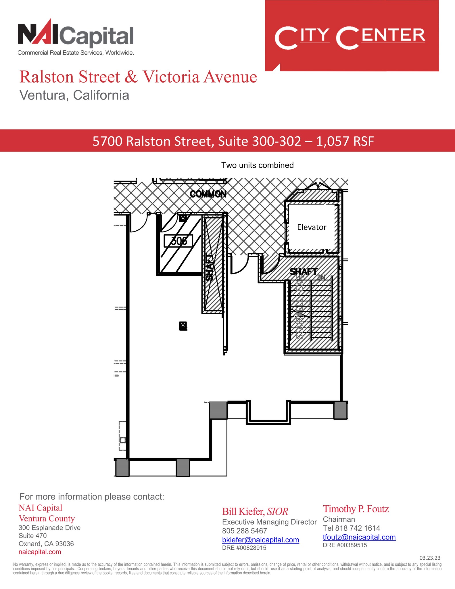 5700-5740 Ralston St, Ventura, CA à louer Plan de site– Image 1 sur 1