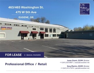 Plus de détails pour 475 W 5th Ave, Eugene, OR - Bureau/Local commercial à louer