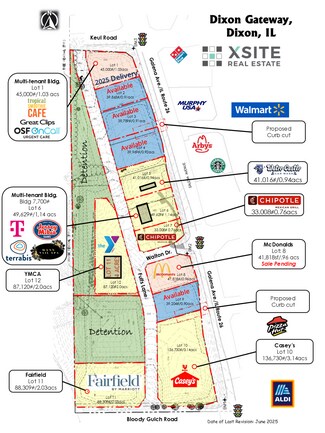 Plus de détails pour 1721 Galena Avenue, Dixon, IL - Terrain à vendre