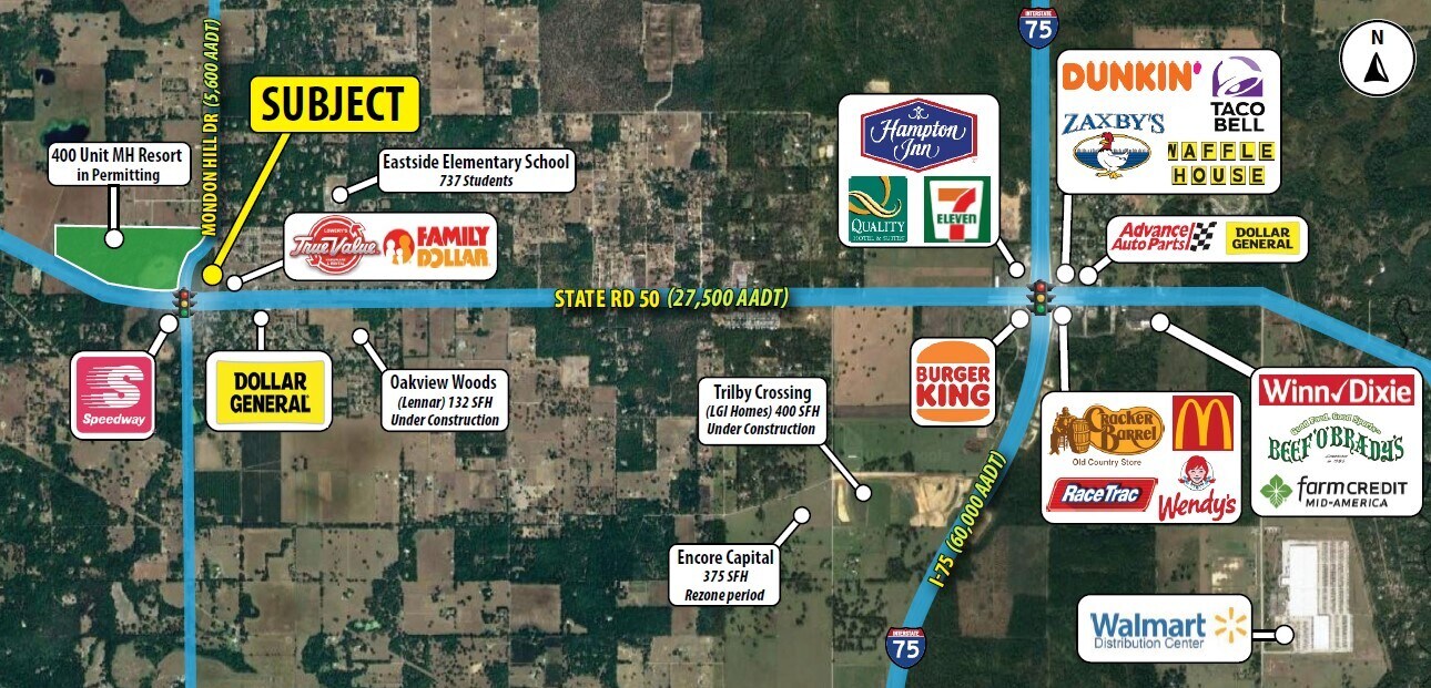 Cortez Blvd, Brooksville, FL à louer Photo principale– Image 1 sur 7