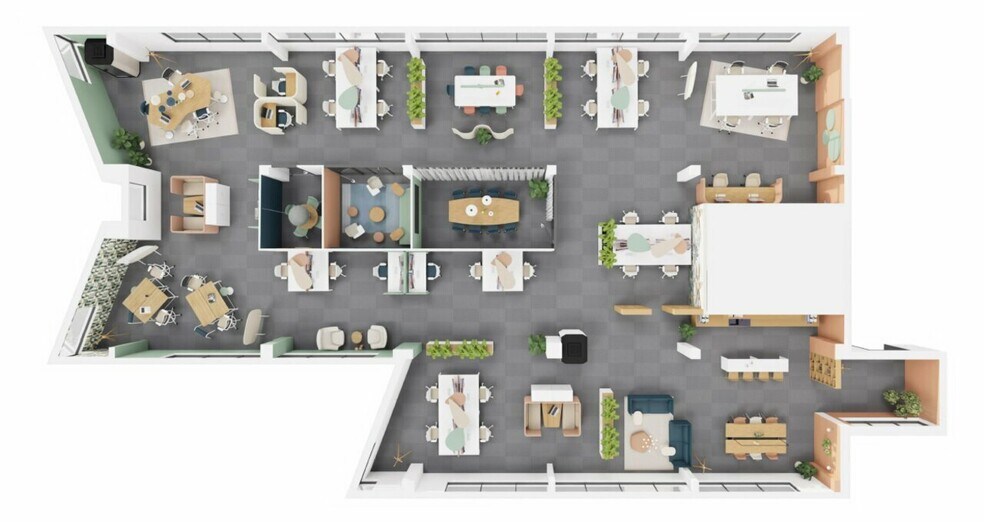 575-655 Allée Des Parcs, Saint-Priest à louer - Plan d’étage – Image 2 sur 14