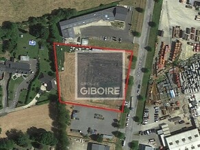 Bourgbarré, IEV - Vue aérienne  vue de carte