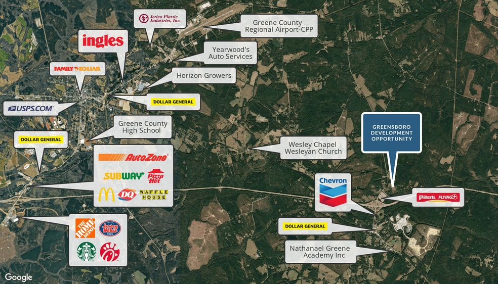 3400 GA-77, Greensboro, GA à vendre - Photo de l’immeuble – Image 3 sur 4