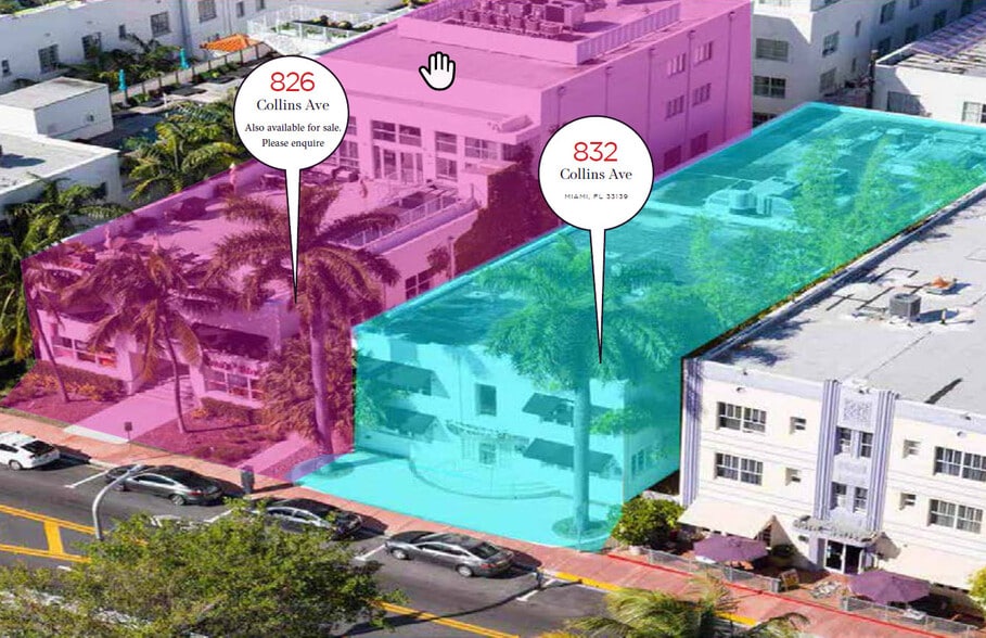 832 Collins Ave, Miami, FL à louer - Photo de l’immeuble – Image 3 sur 7