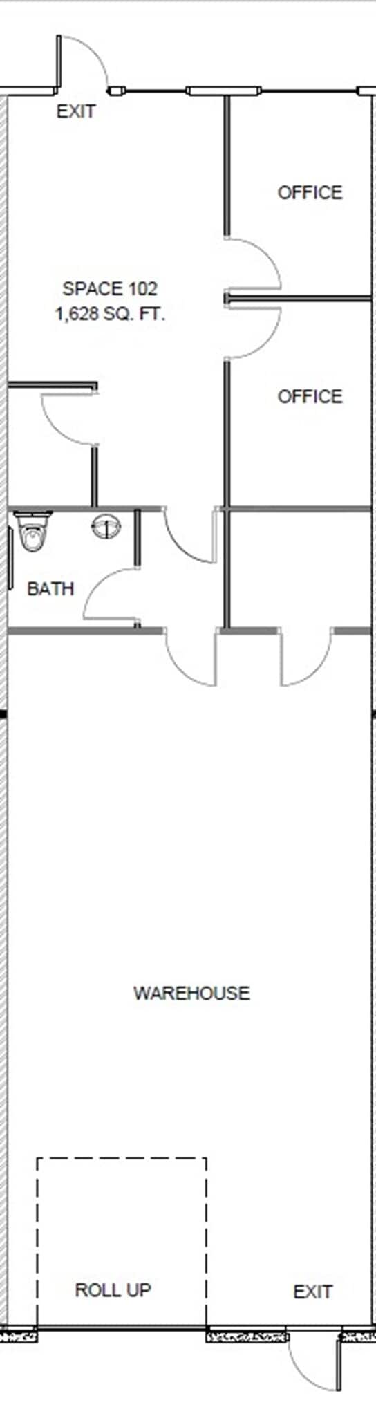 6330 S Eastern Ave, Las Vegas, NV à louer Plan d’étage– Image 1 sur 1