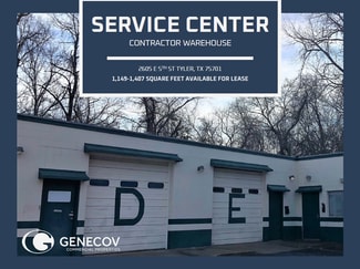 Plus de détails pour 2613 E 5th St, Tyler, TX - Industriel/Logistique à louer