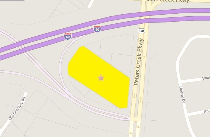 2550 Peters Creek Pky, Winston-Salem, NC à vendre - Plan cadastral – Image 2 sur 2