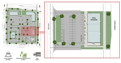 E 56th Ave & Tower Rd, Denver, CO à louer Plan de site– Image 1 sur 2