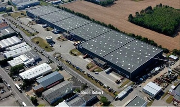 Genas, RHO - VUE AÉRIENNE  vue de carte - Image1