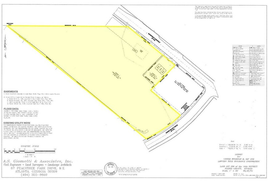 2790 Donald Lee Hollowell Pky, Atlanta, GA à louer - Plan de site – Image 2 sur 3