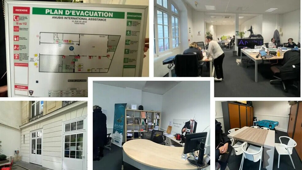 Bureau dans Paris à louer - Plan d’étage – Image 2 sur 2