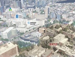 718-720 Broadway, Seattle, WA - Vue aérienne  vue de carte