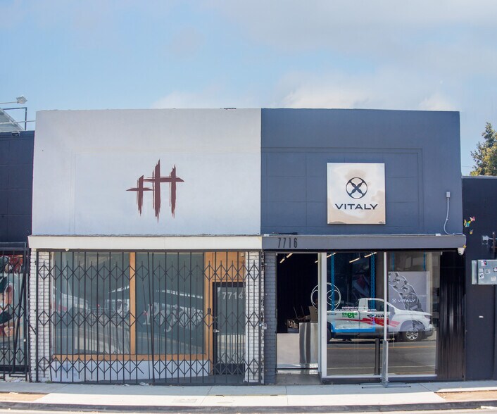 7714-7716 Melrose Ave, Los Angeles, CA à louer - Photo de l’immeuble – Image 3 sur 5