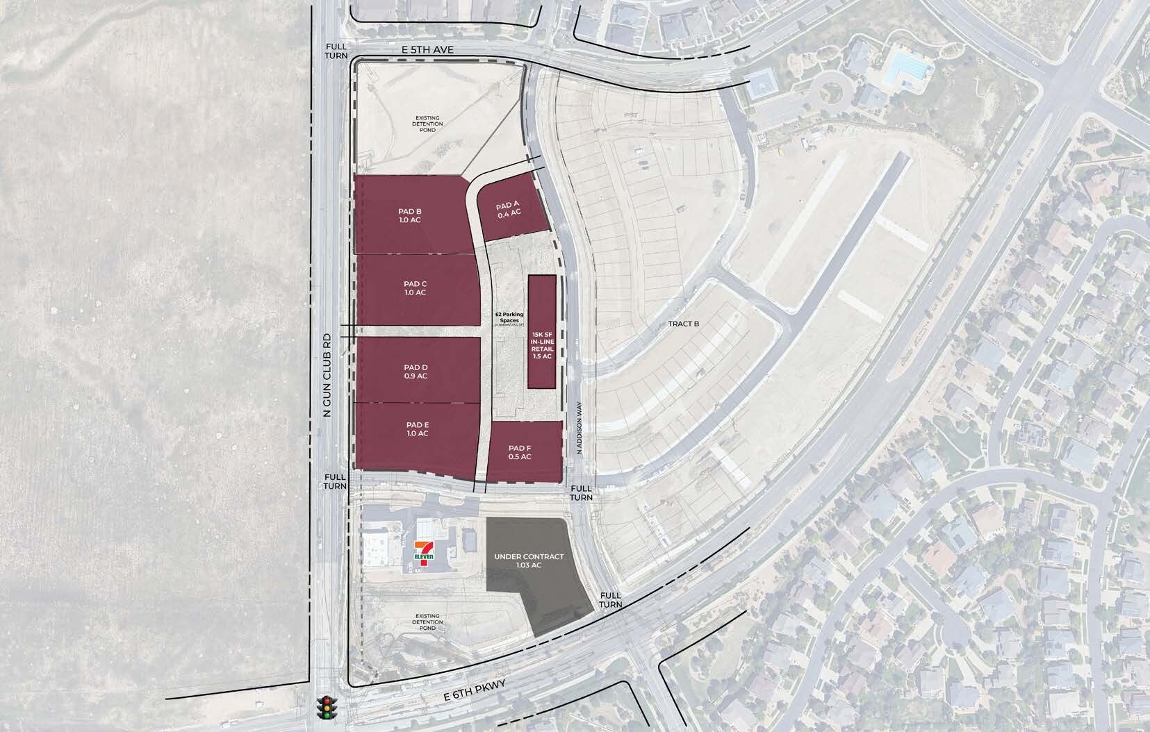 6th Parkway and Gun Club Road, Aurora, CO à vendre Plan de site– Image 1 sur 2