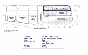 269-299 Westwood Ave, Westwood, NJ à louer Plan d’étage– Image 1 sur 1