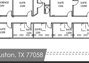 17300 El Camino Real, Houston, TX à louer Plan d’étage– Image 1 sur 1