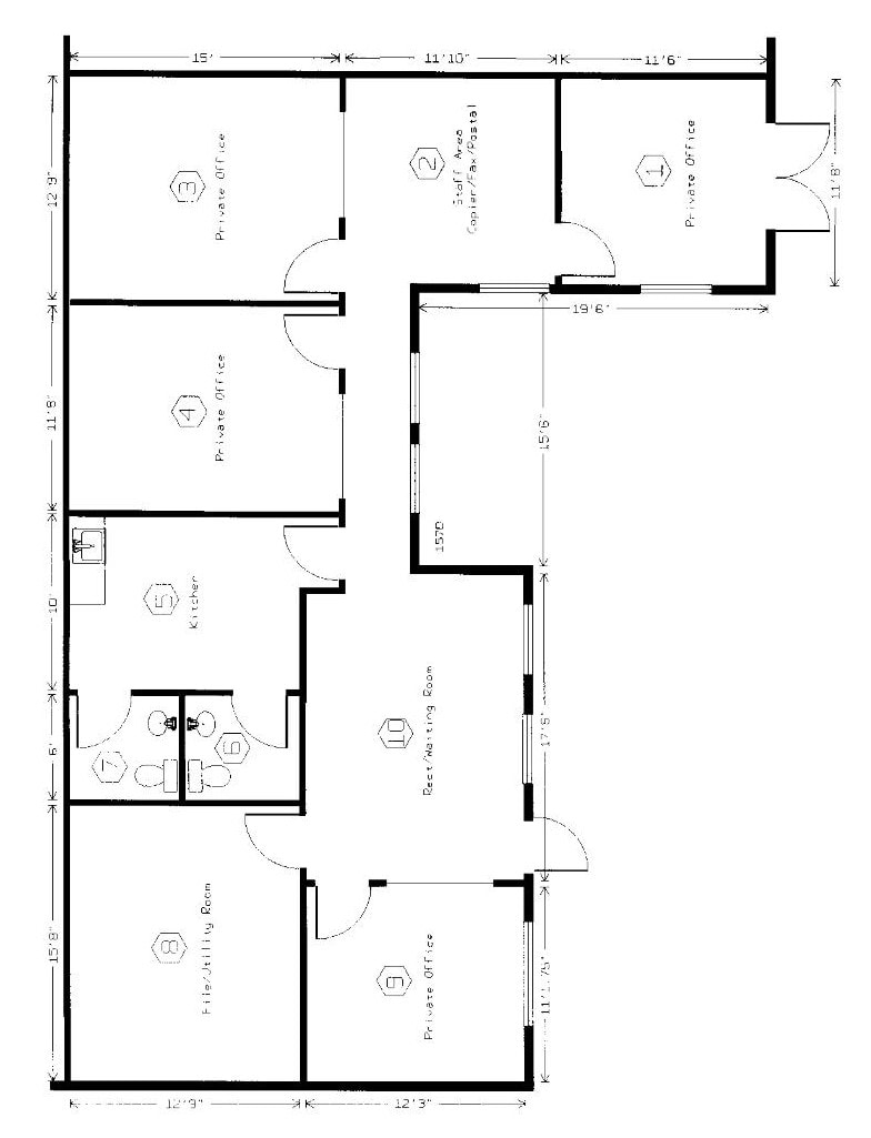 2950 Thousand Oaks Dr, San Antonio, TX à louer Plan d’étage type– Image 1 sur 5