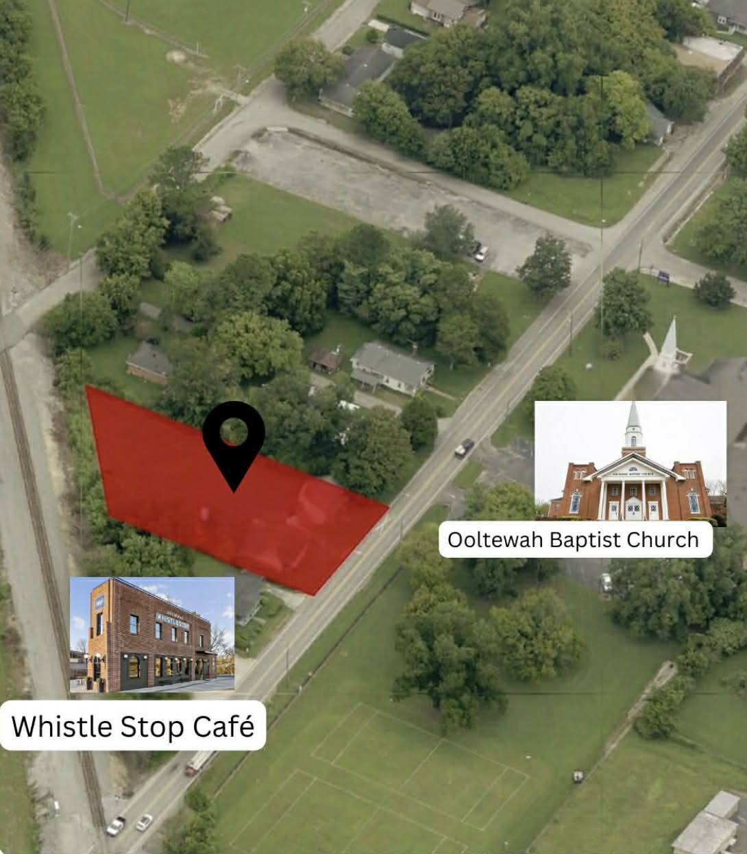 5509 Main St, Ooltewah, TN à vendre Aérien– Image 1 sur 3