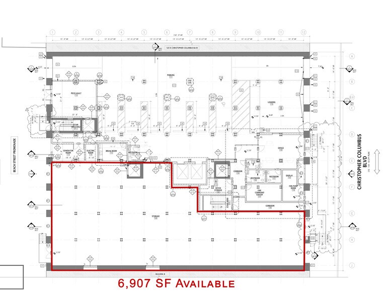 510 N Christopher Columbus Blvd, Philadelphia, PA à louer - Plan d’étage – Image 3 sur 6