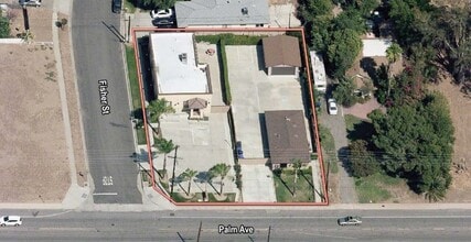 7035 Palm Ave, Highland, CA - VUE AÉRIENNE  vue de carte