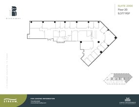 1 Riverway, Houston, TX à louer Plan d’étage– Image 1 sur 1