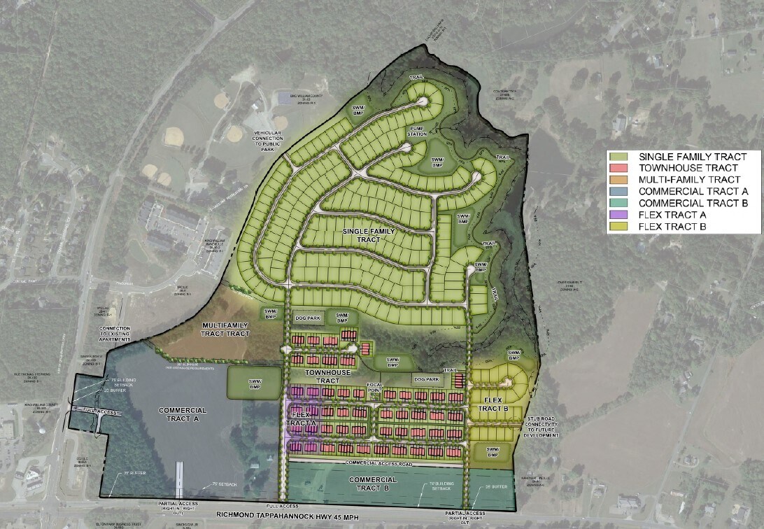 5327 Richmond Tappahannock hwy, King William, VA à louer Plan de site– Image 1 sur 3