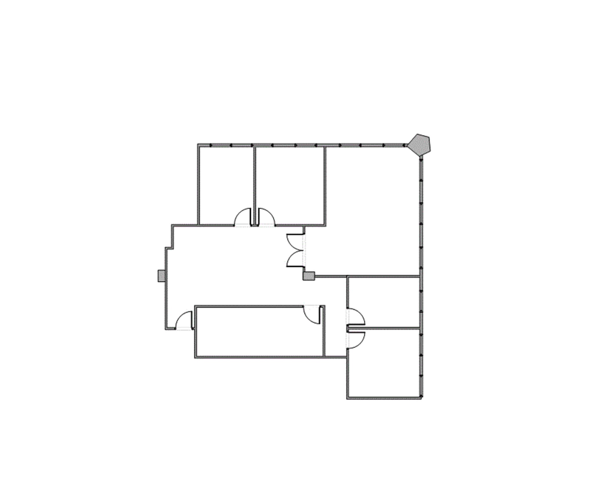 6201 Bonhomme Rd, Houston, TX à louer Plan d’étage– Image 1 sur 1