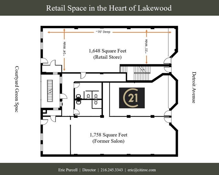 15612-15618 Detroit Ave, Lakewood, OH à louer - Photo de l’immeuble – Image 2 sur 4