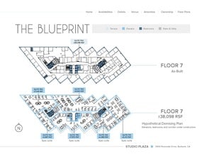 3400 W Riverside Dr, Burbank, CA à louer Plan d’étage– Image 1 sur 1